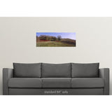 "Trees and wild flowers on a landscape, Seven Sisters Prairie, Minnesota" Poster Print