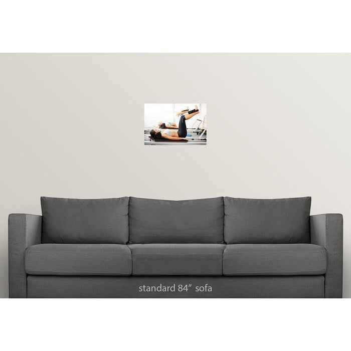 "Women doing pilates" Poster Print - Multi