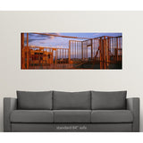 "Wooden Framework Of A House Under Construction, Washington State" Poster Print