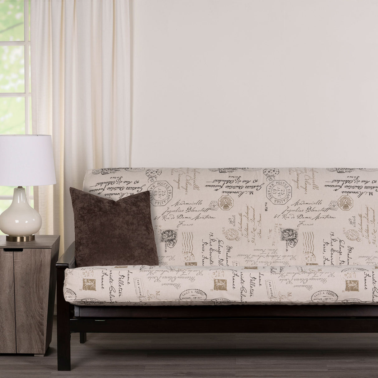 Postscript Full Size Futon Cover - N/A