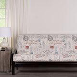Postscript Full Size Futon Cover - N/A