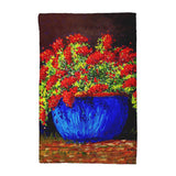 Potted Geraniums Kitchen Towel - 16x25