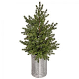 Potted Spruce Tree Faux Plants And Trees