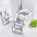 Potty Training Toilet Seat for Kids with Step Stool Ladder