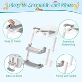 Potty Training Toilet Seat for Kids with Step Stool Ladder
