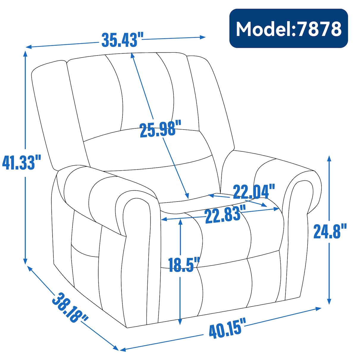 Power Lift Recliner Chair Heat Massage Dual Motor Infinite Position Up to 350 LBS, Heavy Duty Motion Mechanism with USB Ports