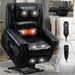 Power Lift Recliner Chair Heat Massage Dual Motor Infinite Position Up to 350 LBS, Heavy Duty Motion Mechanism with USB Ports