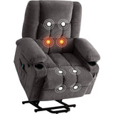 Power Lift Recliner Chair Recliners for Elderly with Heat and Massage Recliner Chair