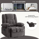 Power Lift Recliner Chair Recliners for Elderly with Heat and Massage Recliner Chair