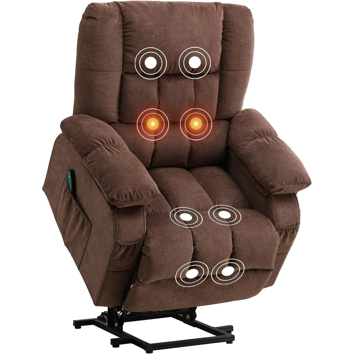 Power Lift Recliner Chair Recliners for Elderly with Heat and Massage Recliner Chair