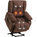 Power Lift Recliner Chair Recliners for Elderly with Heat and Massage Recliner Chair