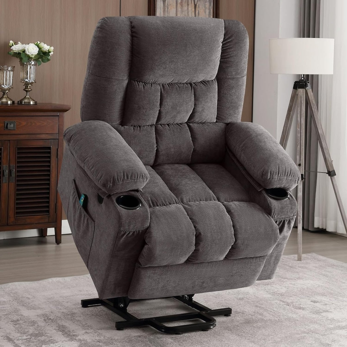 Power Lift Recliner Chair Recliners for Elderly with Heat and Massage Recliner Chair