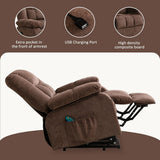 Power Lift Recliner Chair Recliners for Elderly with Heat and Massage Recliner Chair