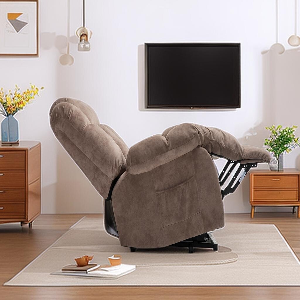Power Lift Recliner Chair Recliners Electric Recliners for Elderly,Recliner Chair with Side Pocket