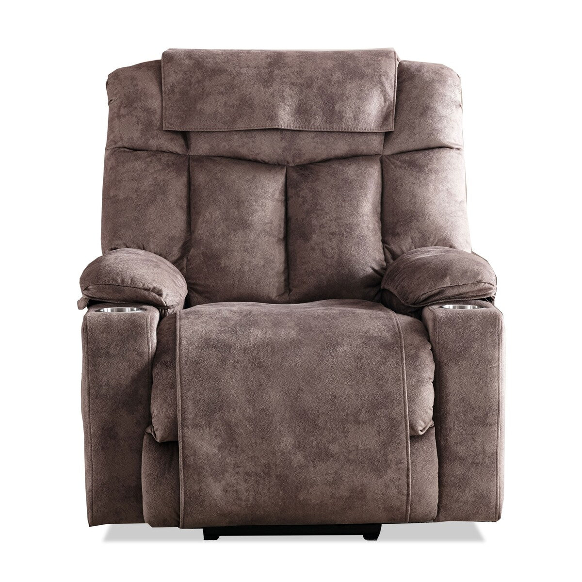 Power Lift Recliner Chair with USB Charging, Cup Holders, and Washable Covers