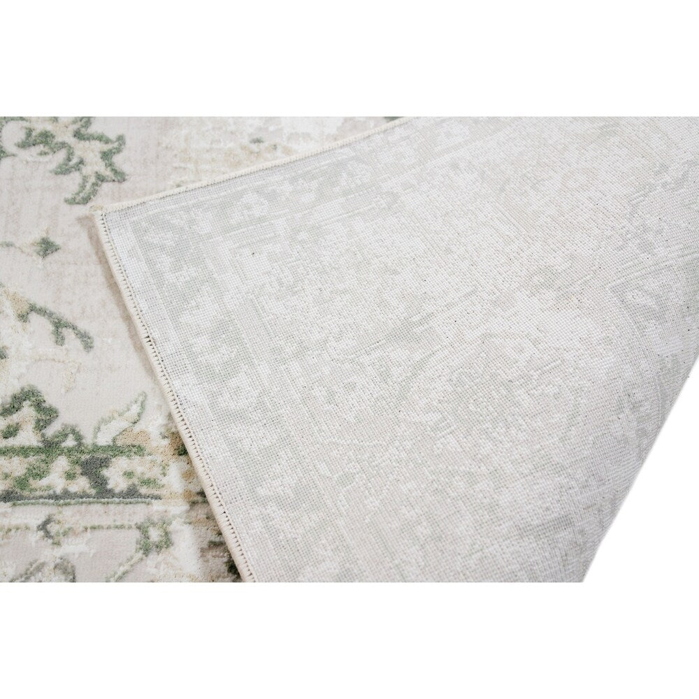 Bashian Power Loom Gertrude Cream Rug