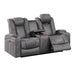 Power Loveseat With Cup Holders