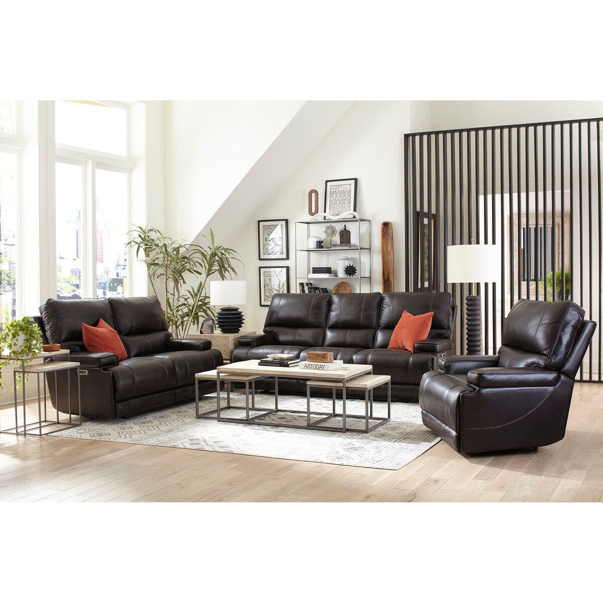 Fairview Home Power Reclining Sofa Loveseat and Recliner