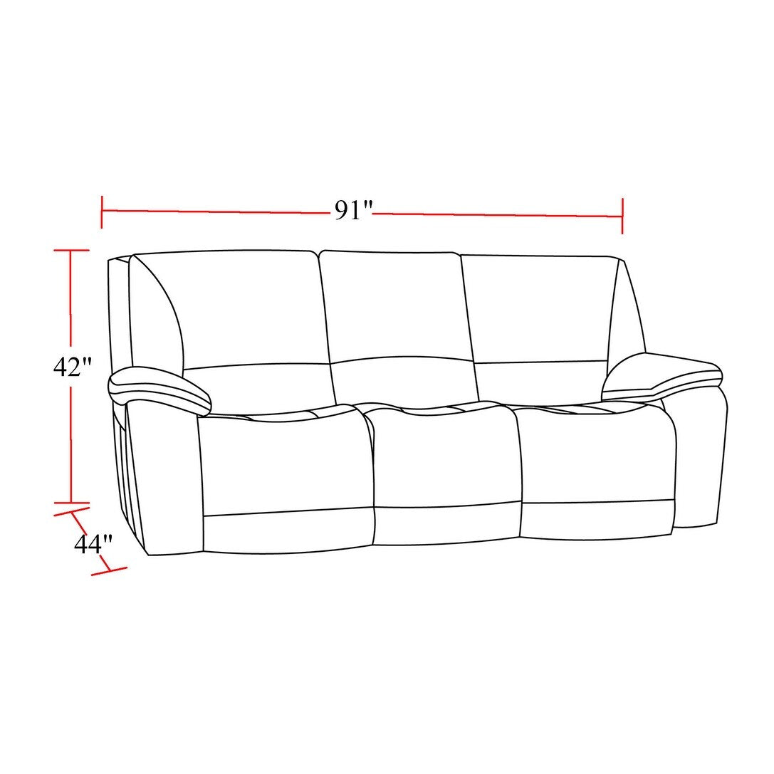 Fairview Home Power Reclining Sofa Loveseat and Recliner