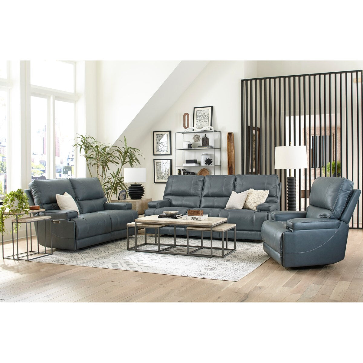 Fairview Home Power Reclining Sofa Loveseat and Recliner