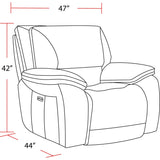 Fairview Home Power Reclining Sofa Loveseat and Recliner