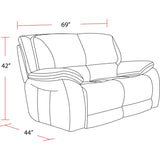Fairview Home Power Reclining Sofa Loveseat and Recliner