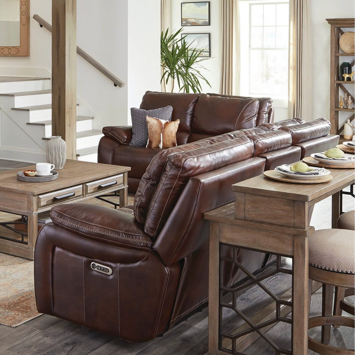 Fairview Home Power Reclining Sofa Loveseat and Recliner