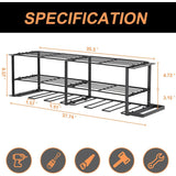 Power Tool Organizer with 6 Drill Holders