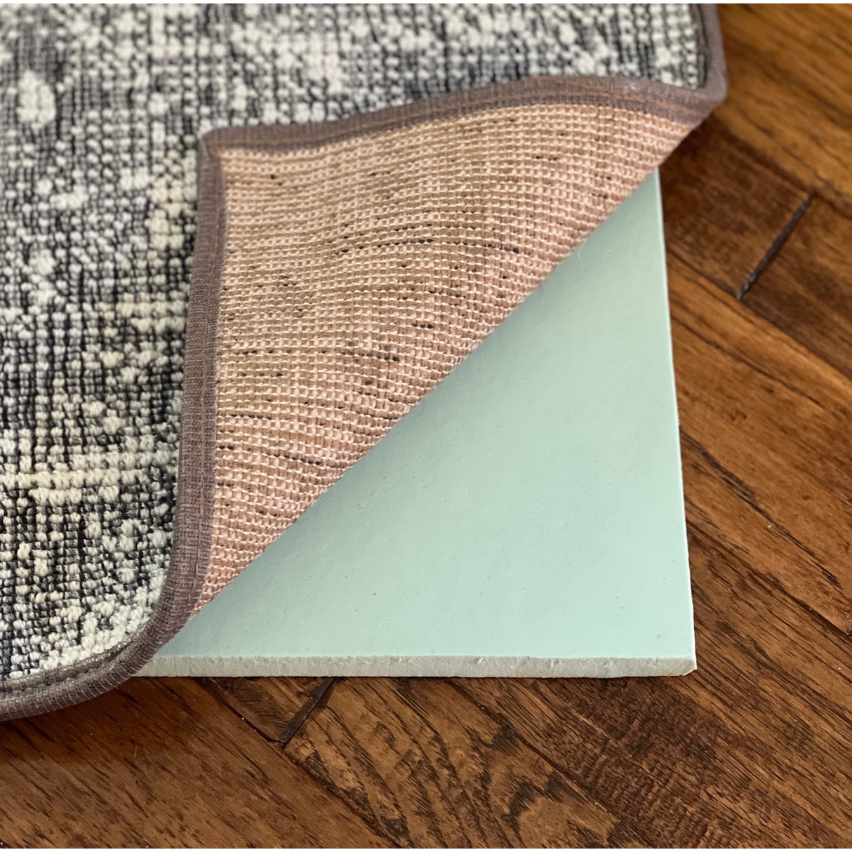 Prata Rug Pad - Freshest Green Luxury Rug Pad 5x7 - 5' X 7'