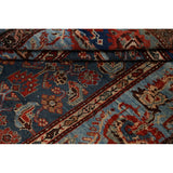 Pre-1900 Antique Bakhtiari Vegetable Dye Persian Area Rug Handmade - 3'10" x 6'0"