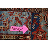 Pre-1900 Antique Bakhtiari Vegetable Dye Persian Area Rug Handmade - 3'10" x 6'0"