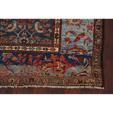 Pre-1900 Antique Bakhtiari Vegetable Dye Persian Area Rug Handmade - 3'10" x 6'0"