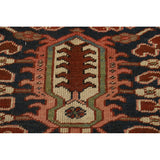 Pre-1900 Antique Heriz Serapi Persian Rug Hand-Knotted Wool Carpet - 9'1" x 12'5"