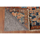 Pre-1900 Antique Heriz Serapi Persian Rug Hand-Knotted Wool Carpet - 9'1" x 12'5"