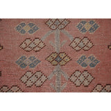 Pre-1900 Antique Oushak Turkish Area Rug Handmade Wool Carpet - 7'0"x 9'5"