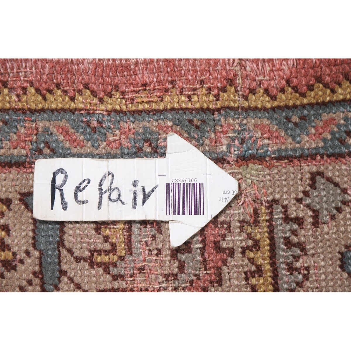 Pre-1900 Antique Oushak Turkish Area Rug Handmade Wool Carpet - 7'0"x 9'5"