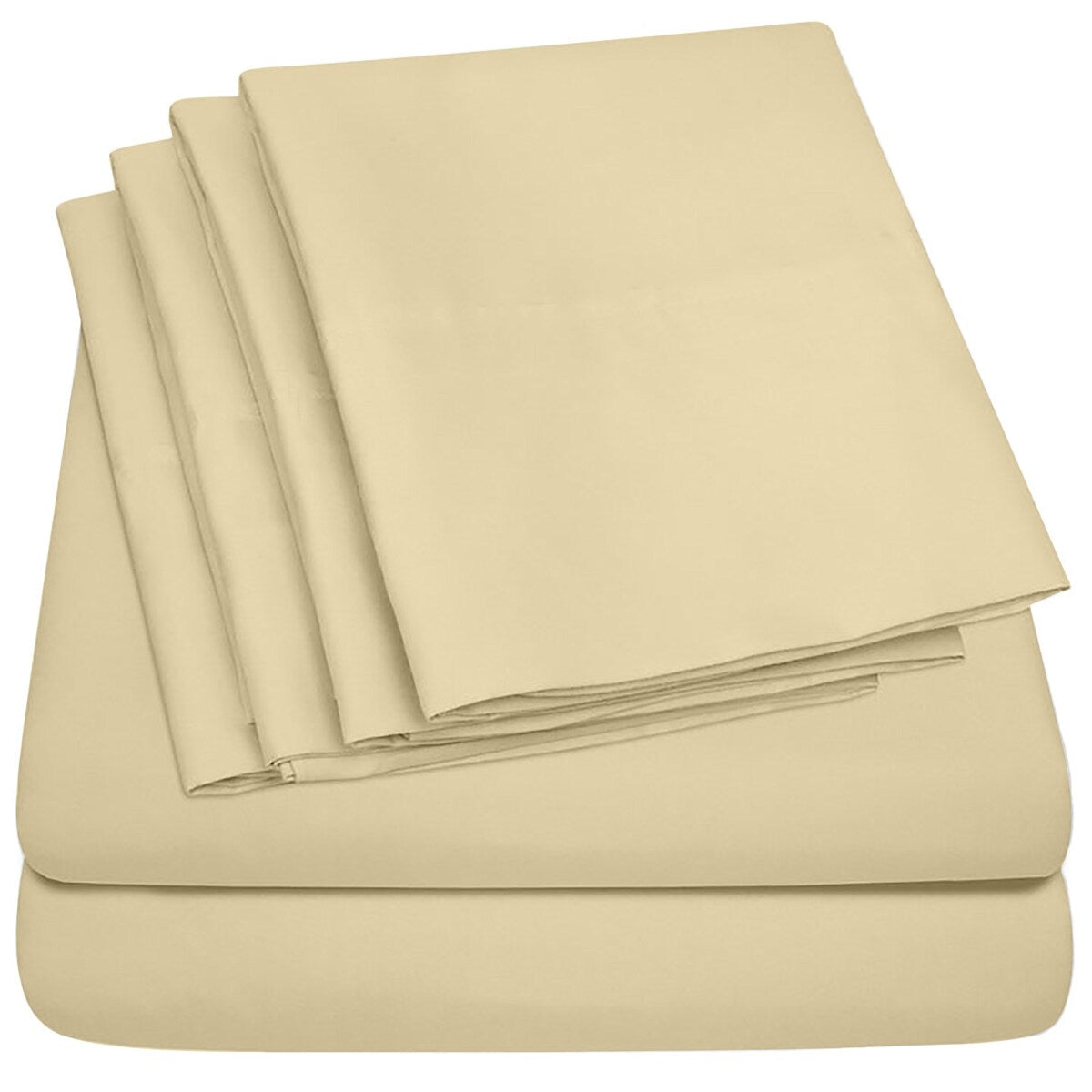 Premium Home Collection Microfiber Soft Cooling Bed Sheet Set - 6 Piece Set
