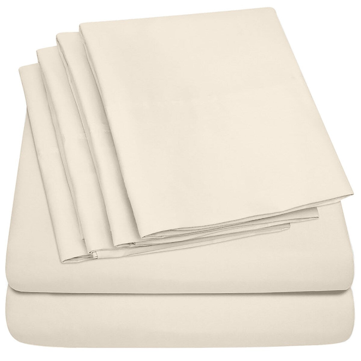 Premium Home Collection Microfiber Soft Cooling Bed Sheet Set - 6 Piece Set
