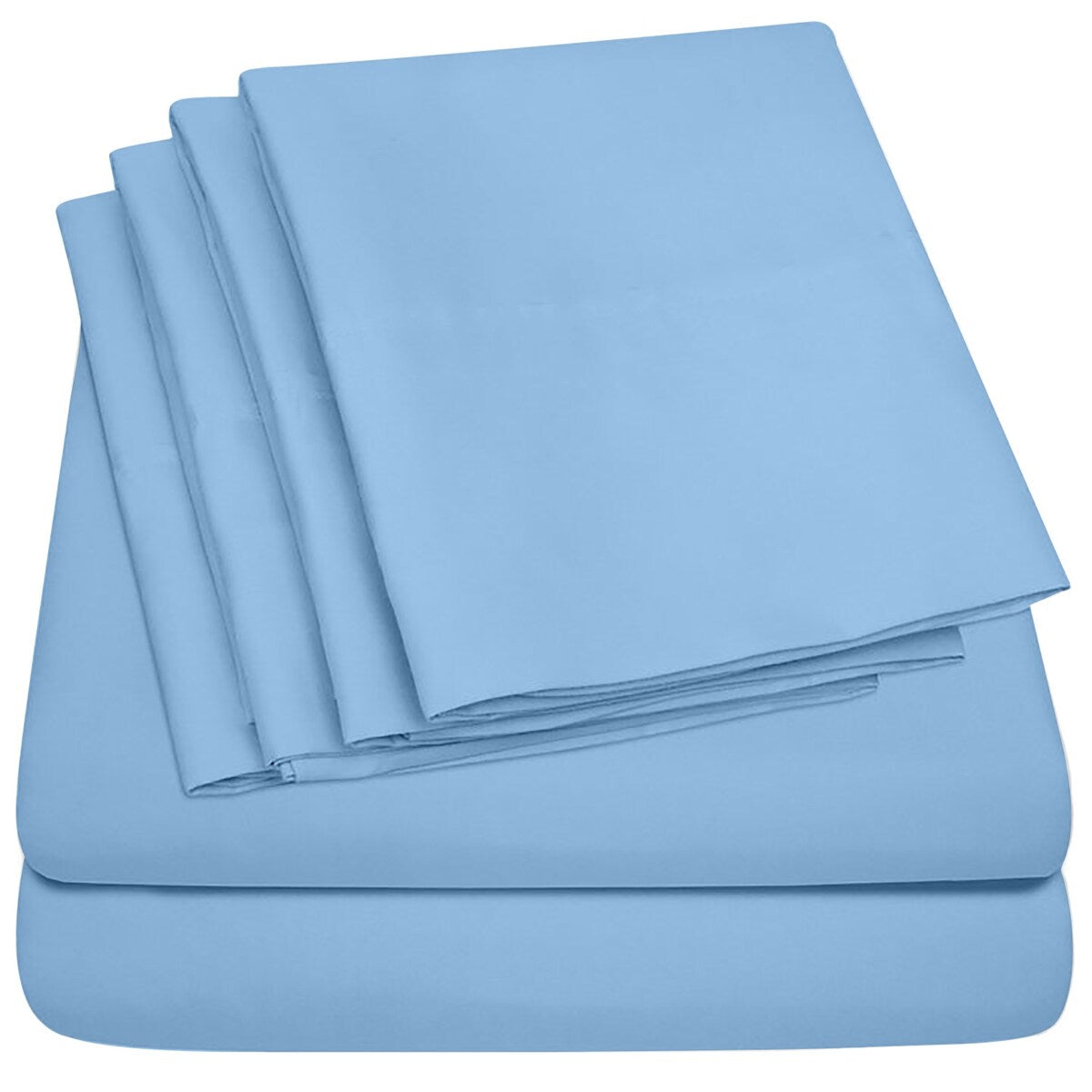 Premium Home Collection Microfiber Soft Cooling Bed Sheet Set - 6 Piece Set