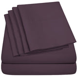 Premium Home Collection Microfiber Soft Cooling Bed Sheet Set - 6 Piece Set
