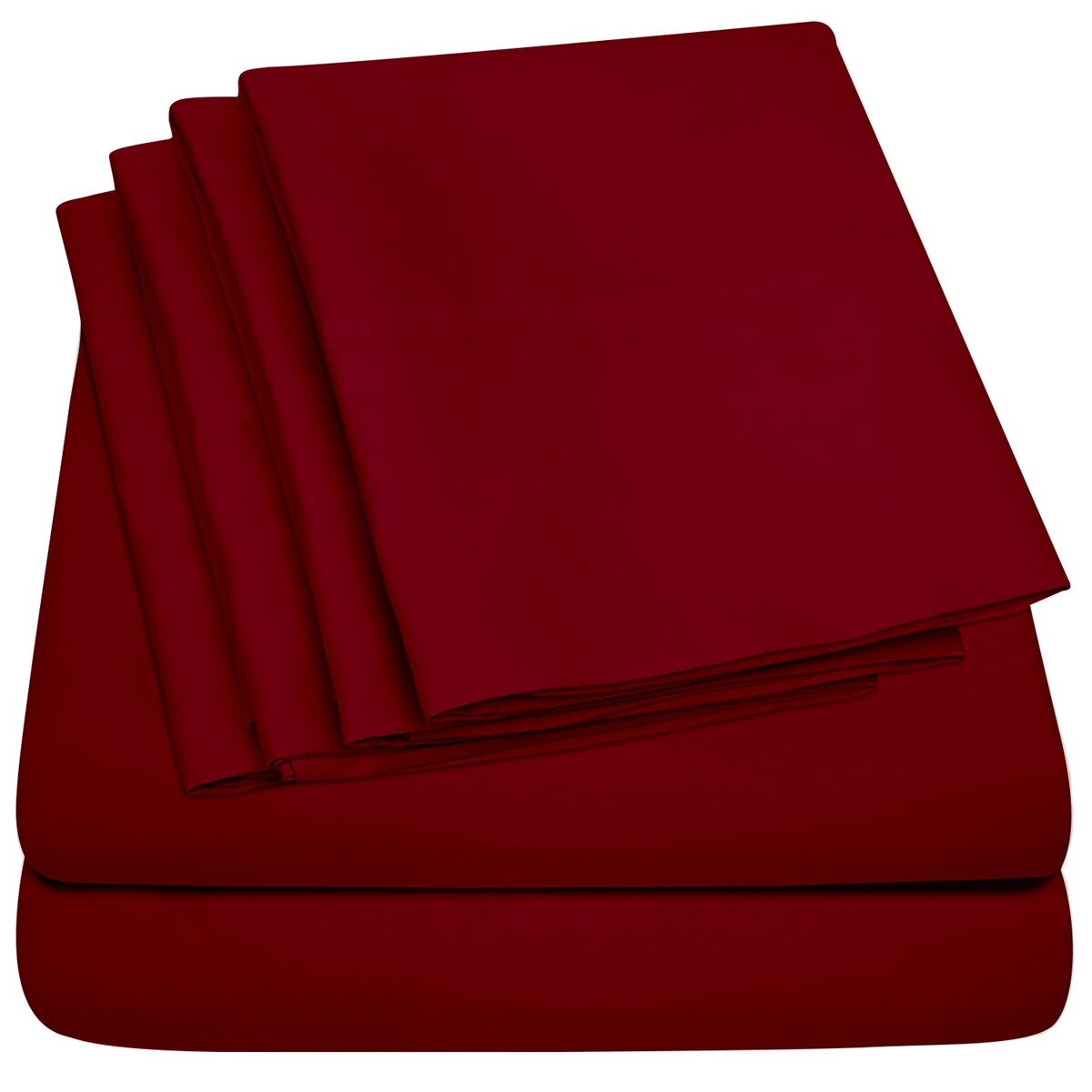 Premium Home Collection Microfiber Soft Cooling Bed Sheet Set - 6 Piece Set