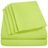 Premium Home Collection Microfiber Soft Cooling Bed Sheet Set - 6 Piece Set