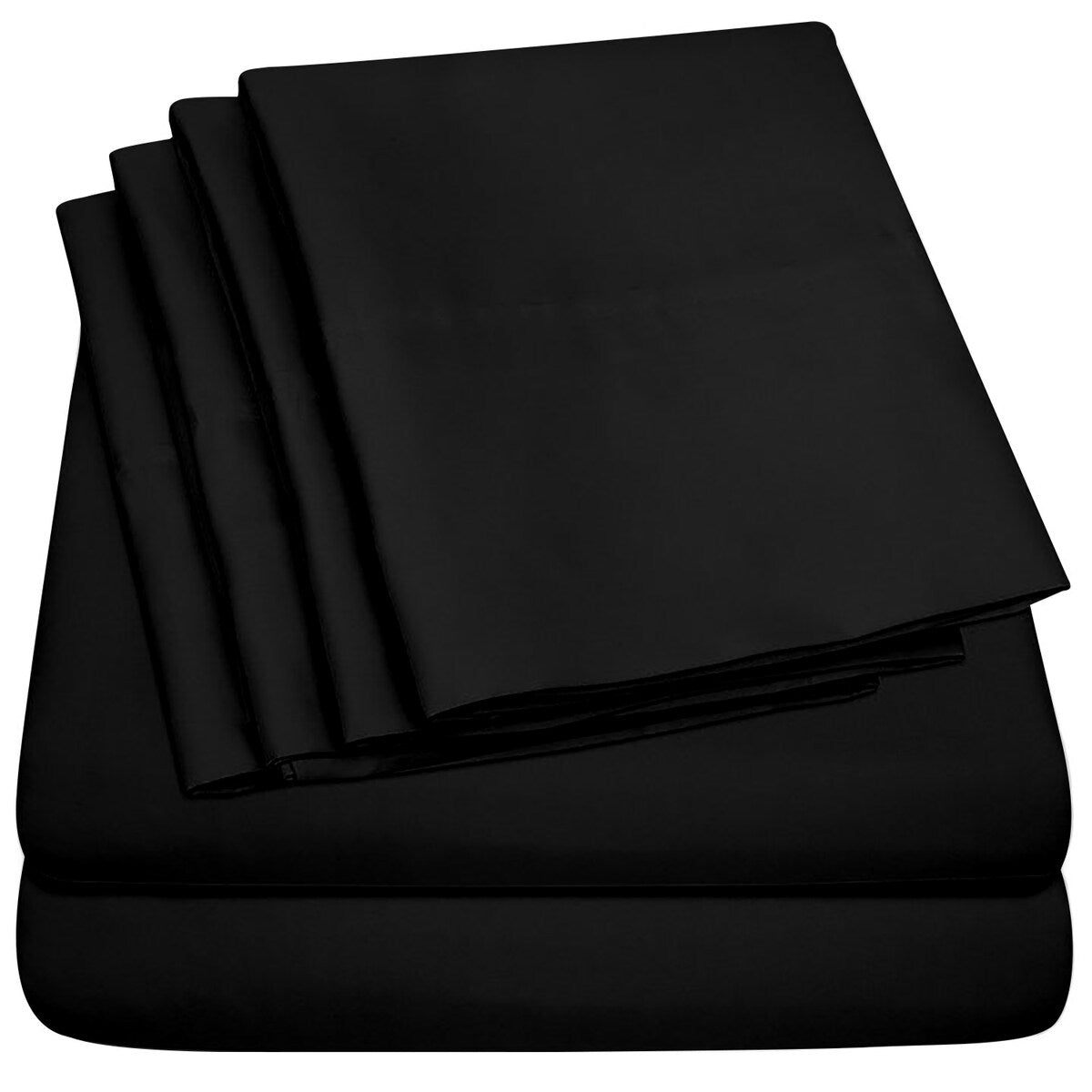 Premium Home Collection Microfiber Soft Cooling Bed Sheet Set - 6 Piece Set