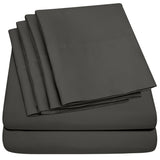 Premium Home Collection Microfiber Soft Cooling Bed Sheet Set - 6 Piece Set