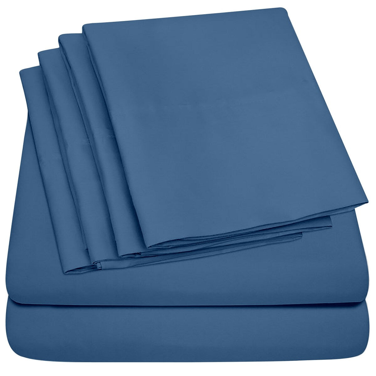Premium Home Collection Microfiber Soft Cooling Bed Sheet Set - 6 Piece Set