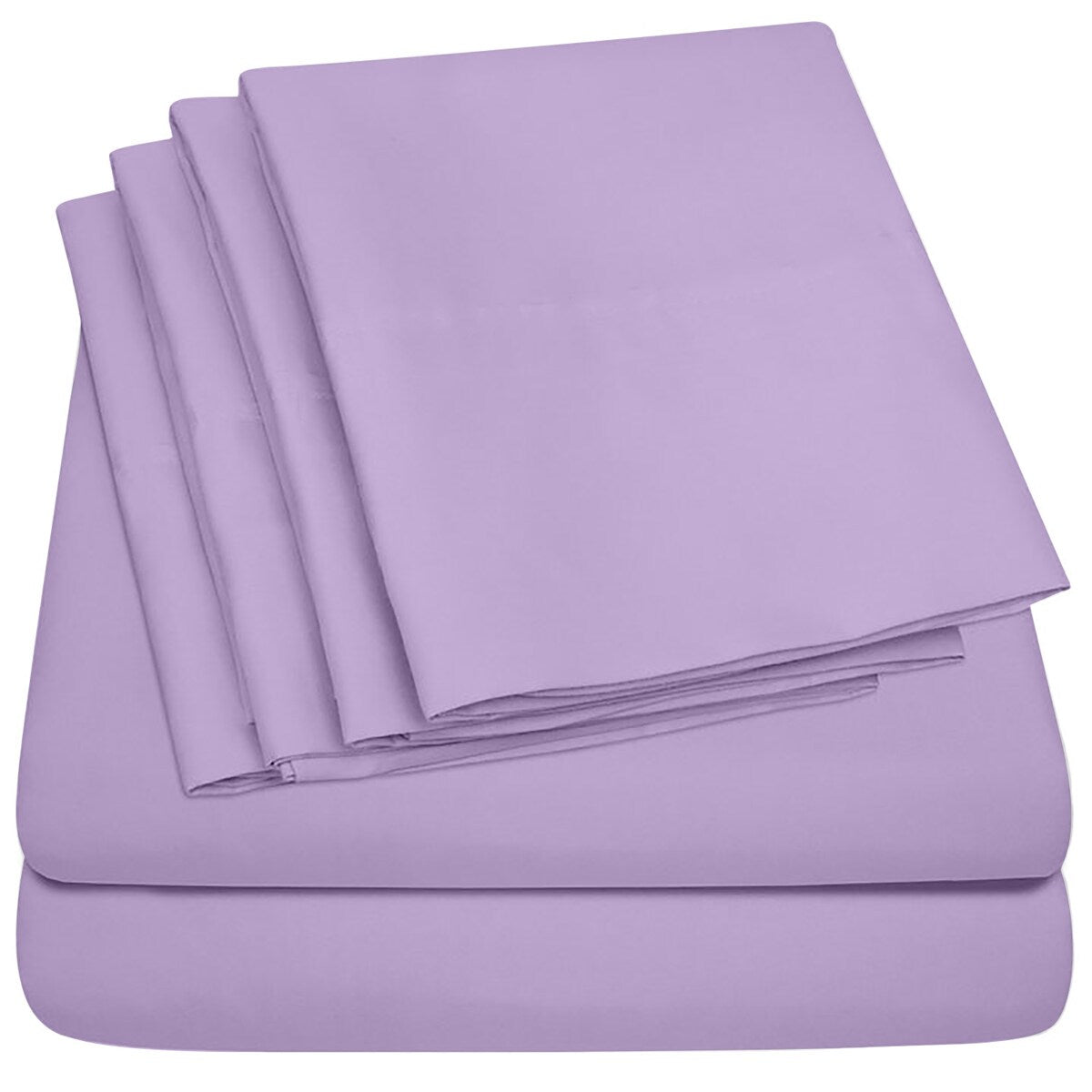 Premium Home Collection Microfiber Soft Cooling Bed Sheet Set - 6 Piece Set