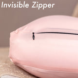 Premium Microbead Pillow, Anti-Aging, Silk like Cover, Cream Peach