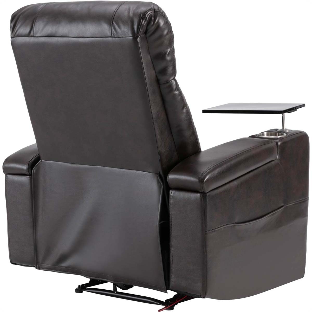 Premium Power Recliner with Swivel Tray Table and Cell Phone Stand