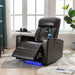 Premium Power Recliner with Swivel Tray Table and Cell Phone Stand