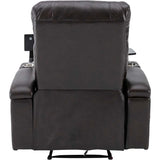 Premium Power Recliner with Swivel Tray Table and Cell Phone Stand